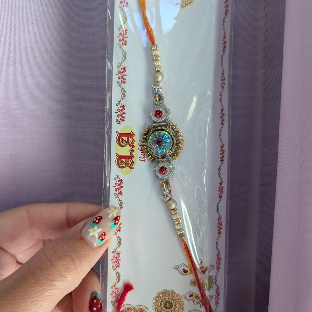 Elegant Multicolor Rakhi Bracelet